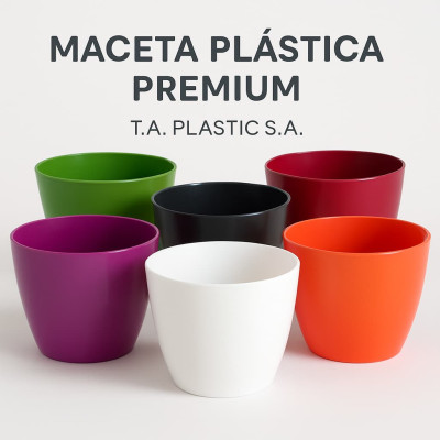 Macetas Premium Redonda (Precios al elegir tamaño)